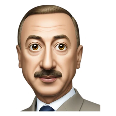 president ilham aliyev sticker