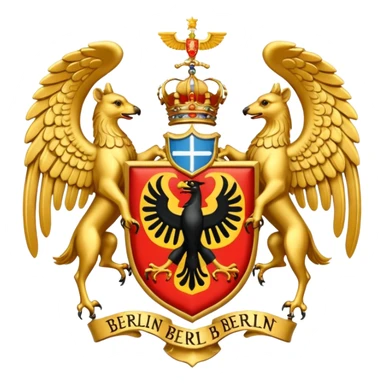 berlin coat of arms sticker