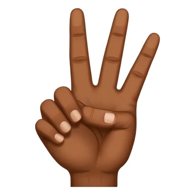 West side gang hand sign sticker