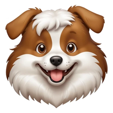 Perro cómico sticker