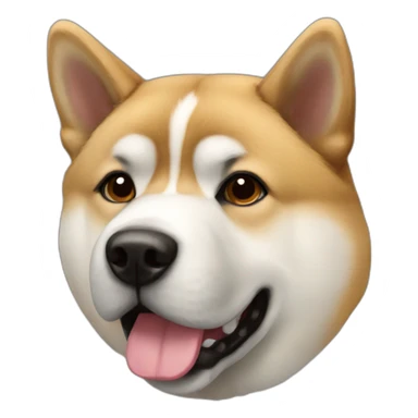 American akita sticker