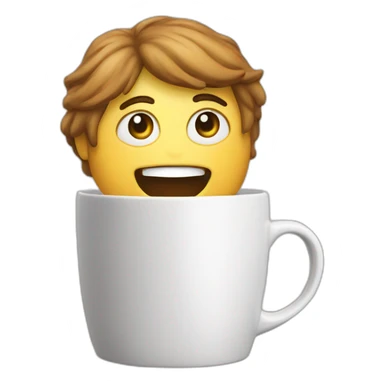 good morning on a mug sticker