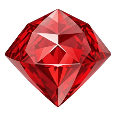 Red diamond carved on its front "RED" sticker
