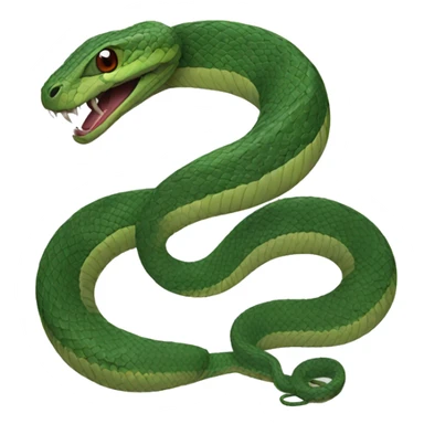 Viper snake sticker