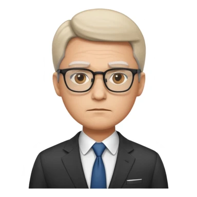 ceo with glasses sticker