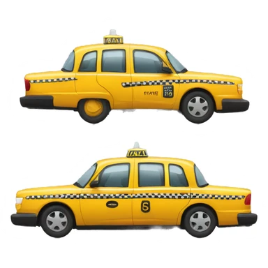 taxi new sticker
