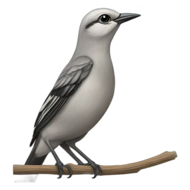 farmer mockingbird sticker
