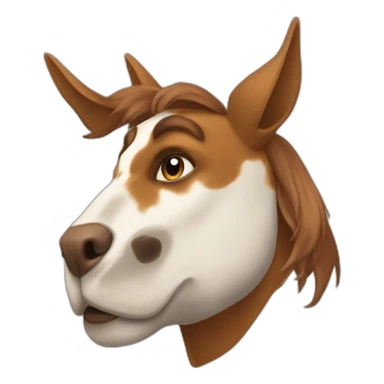 Chaval et cavalier sticker