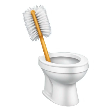 Toilet Brush sticker