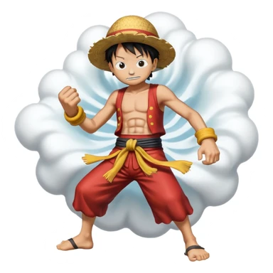 Luffy gear 5 sticker