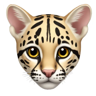 ocelot realistic sticker