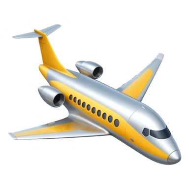 Plane in a nose dive sticker