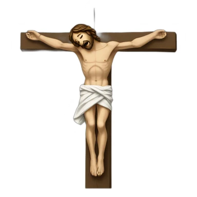 Crucified Jesus sticker