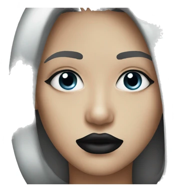 Dark shadow lips sticker