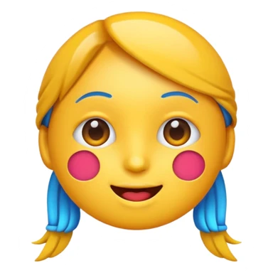 Emoji ai model sticker