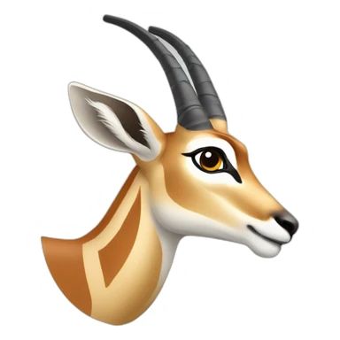 Emmanuel gazelle sticker