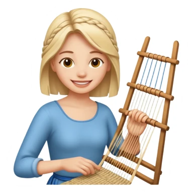 person weaving dreams sticker