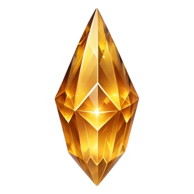 golden nebula crystal shard sticker