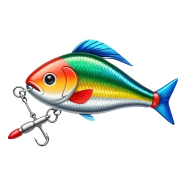 fishing lure sticker