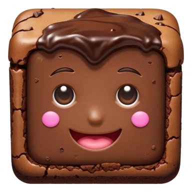 Brownie sticker