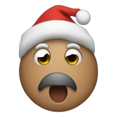 christmas on tv sticker