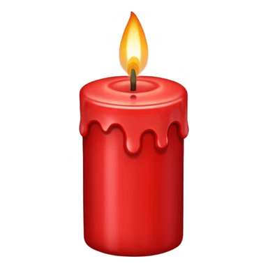 Sanguine candle sticker