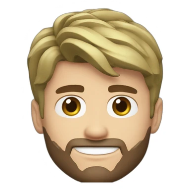 Olivier Giroud porter par Antoine Griezmann sticker