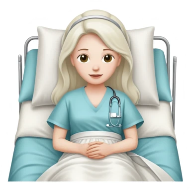 Happy wedding anniversary sick in the hospital  sticker