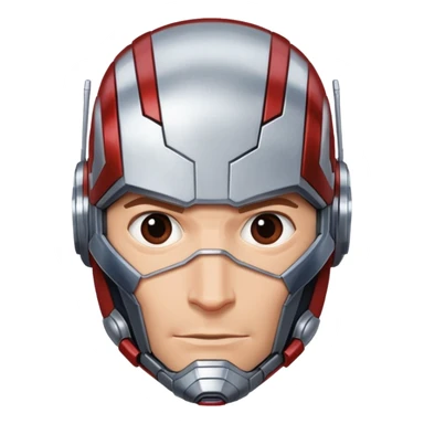 ant man portrait marvel from captain america: civil war sticker