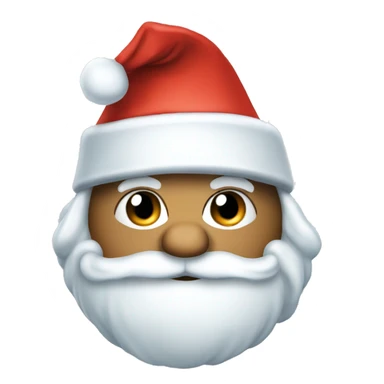 igloo xmas santa hat sticker