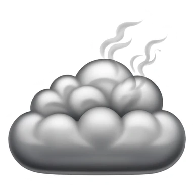 lot of smoke coming through food sticker