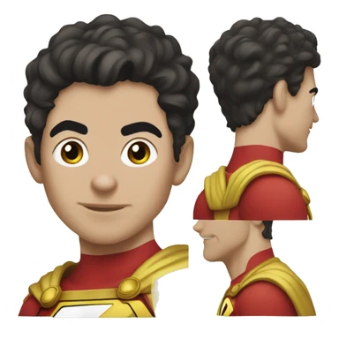 shazam DC sticker