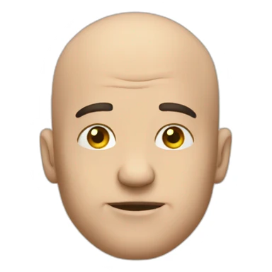 Bald and bankrupt sticker