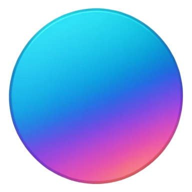 
coin color in in gradient of turquoise, blue, pink, purple, and coral
Rotate coin 35 degree   sticker