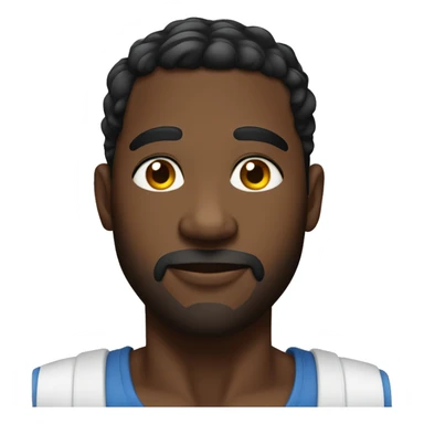 Big black gay dude sticker