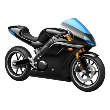 Sports bike sticker