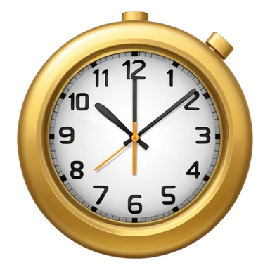 clock it emoji sticker