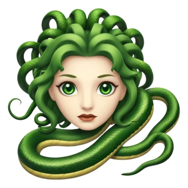 Medusa sticker