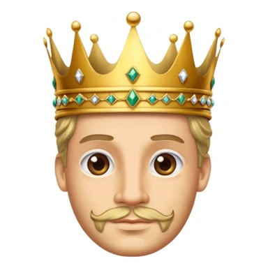 king crowns sticker