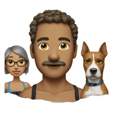 nilse, 43, swim, husband, two kids, dog sticker