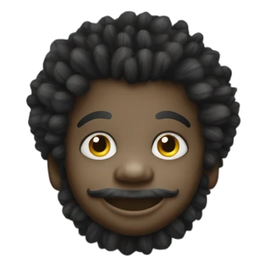 golliwog stripes sticker