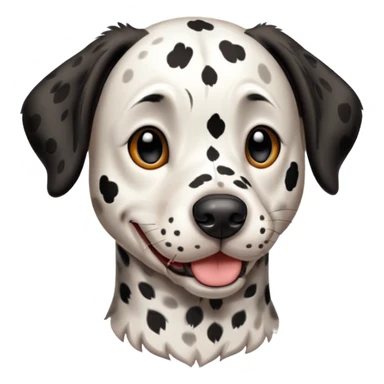 Liverspotted Dalmatian  sticker