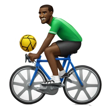 Samuel  Eto'o sur un vélo  sticker
