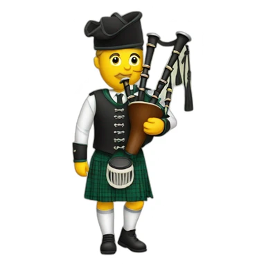 bagpipes sticker