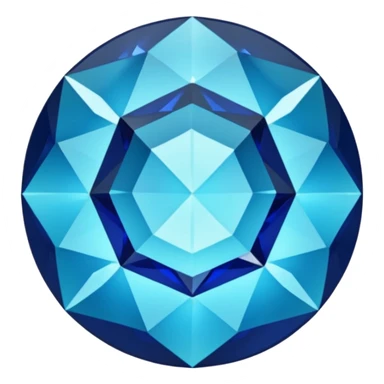 indicolite gem darker color sticker