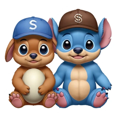 Stitch with Staley  sticker