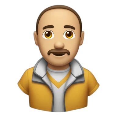 mec cagoulé sticker