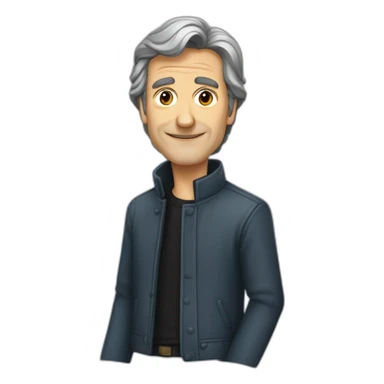 Jean-Luc Melanchon qui crie sticker