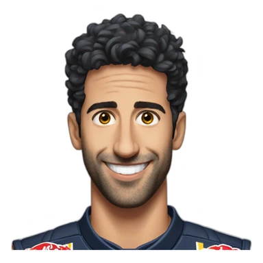 Daniel Ricciardo sticker