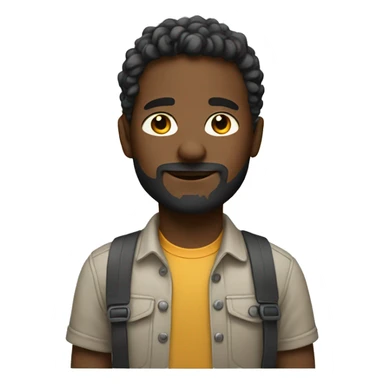 artist with color palette  sticker